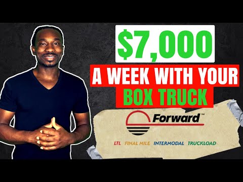 Make Up To $7,000 A Week With Your Box Truck With Forward Final Mile