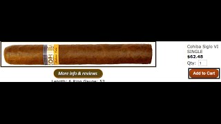 How much do Cuban Cigars cost in Cuba?