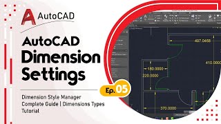 Dimension Style Manager Explained | Every Dimension Type in AutoCAD