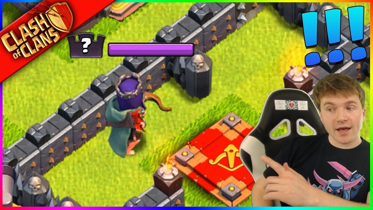 THIS EPIC BASE HAS ONE SMALL PROBLEM... ▶️ Clash of Clans ◀️ CAN YOU SEE IT?! gaming logo