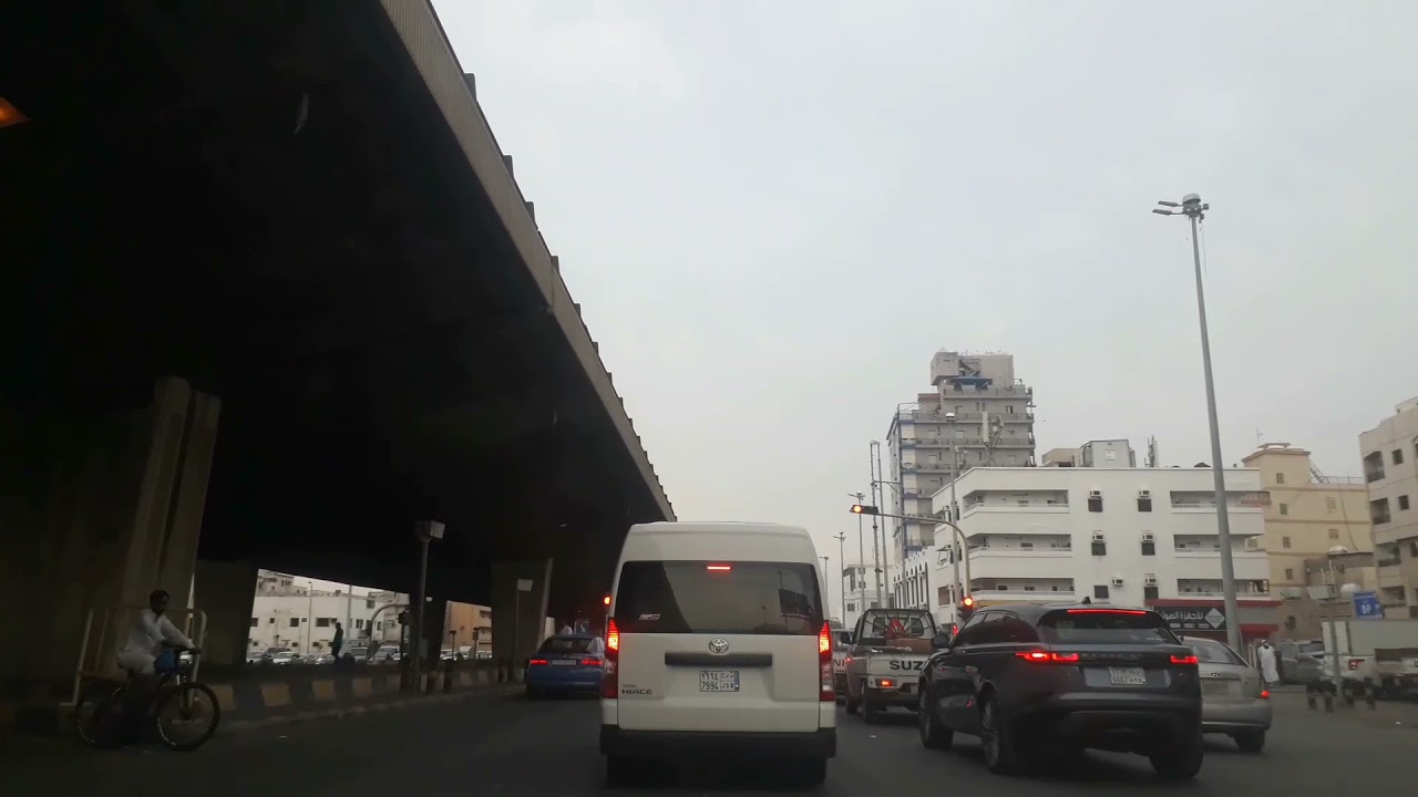 جولة في شوارع جدة باب مكة شارع الذهب شارع الميناء و شارع التلفزيون