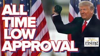 Panel: Trump Approval Rating Hits All Time Low But Maintains GOP Support