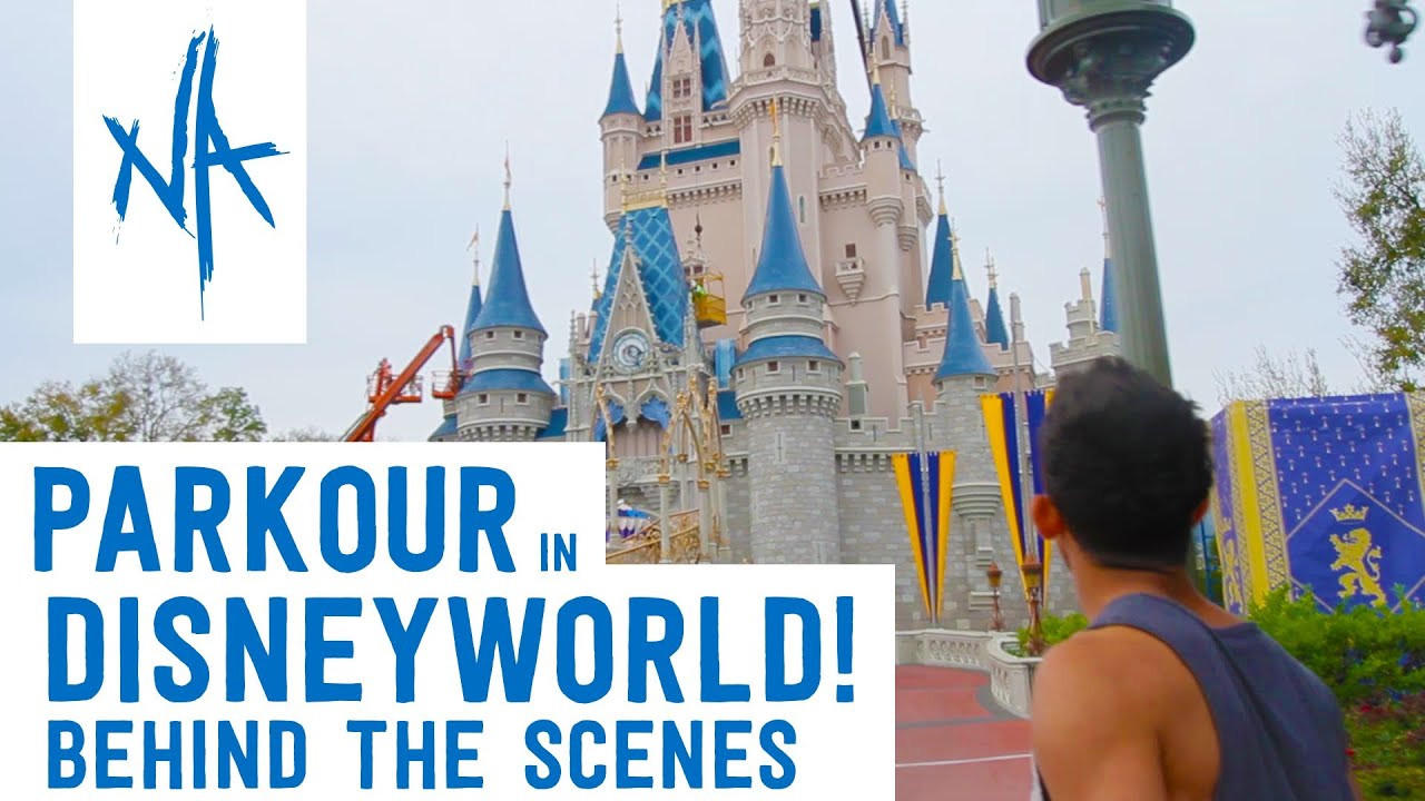 Parkour in Disney World Behind the Scenes