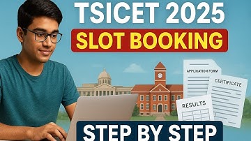 TSICET 2025 Slot Booking | Step by Step Process Explained #tsicet #tsicetcounselling