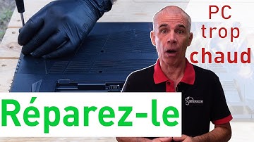 Nettoyer la ventilation de votre ordinateur portable comme un pro