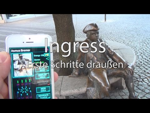 Ingress: Jetzt geht es raus. Erste Schritte beim Ingress-Spielen (Caulius probiert es aus)