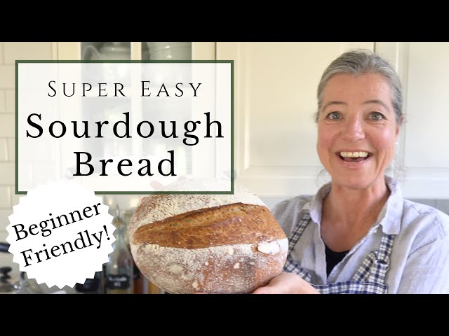 Bake A Delicious Sourdough Bread with Me  - Even Beginners Can Do It! class=