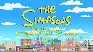 The Simpsons Springfield Expansion Concept Art For Universal Studios Hollywood