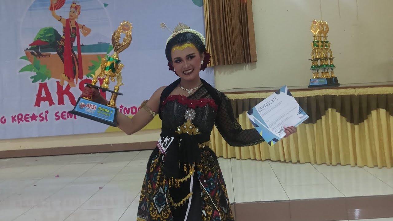 Juara 1 Tari Asmara Putri Kirana Tunggal