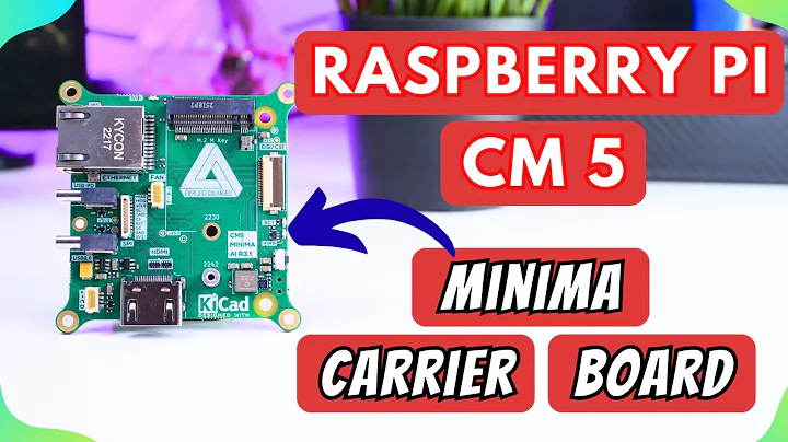 Tiny Raspberry PI Compute Module 5 Carrier IO Board That Fits In Your Palm — Seeed Studio Minima 🚀