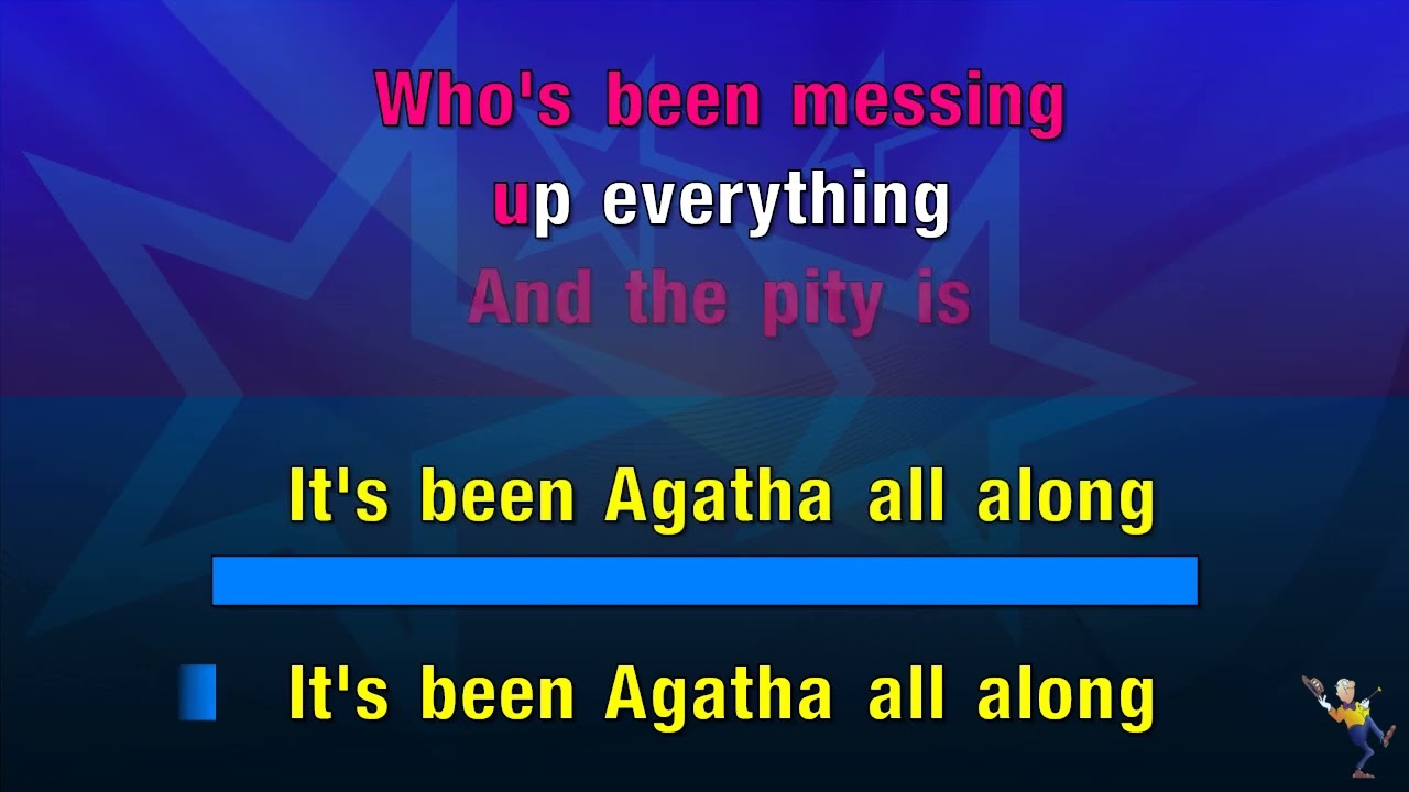 Agatha All Along - Kathryn Hahn, Eric Bradley, Greg Whipple, Jasper Randall, Gerald White (KARAOKE)