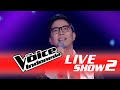 Michel Benhard "Kasih Tak Sampai" I Live Show 2 I The Voice Indonesia 2016
