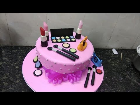मेकअप केक कैसे बनाएं कूल केक मास्टर द्वारा जन्मदिन का केक बनाना