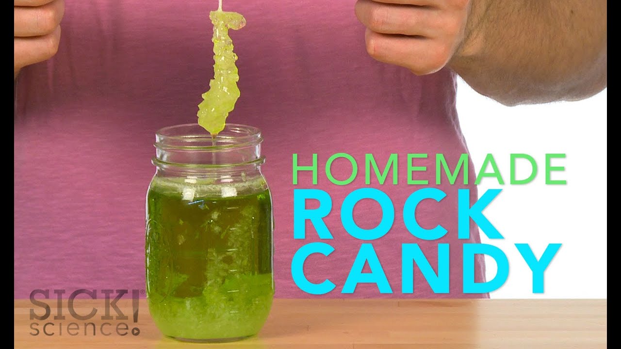 Homemade rock candy recipe - how to make rock candy