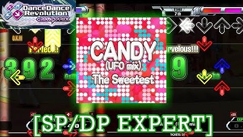 【DDR GP】 CANDY (UFO mix) [SINGLE / DOUBLE EXPERT] 譜面確認＋Play