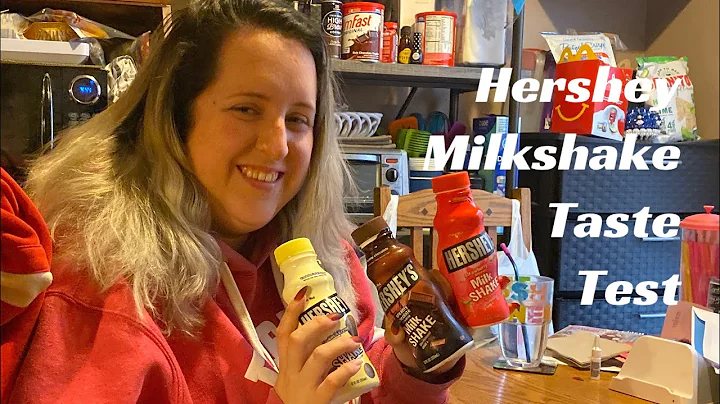 Hershey Milkshake Taste Test