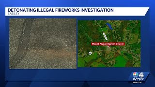 • FBI, bomb squad join investigation after teens allegedly detonate modified fireworks in SC chur...