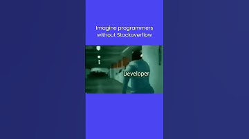 Imagine programmers without Stack Overflow