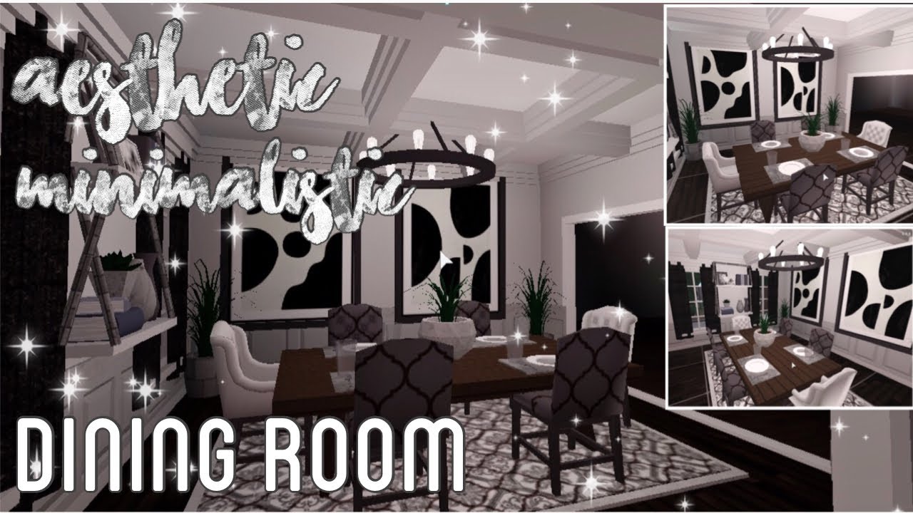 Bloxburg Dining Room Ideas Aesthetic