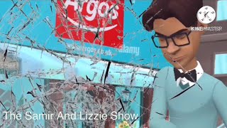 Samir Destroys Plotagon City | The Samir And Lizzie Show