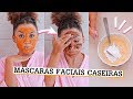 DIY: 5 MÁSCARAS CASEIRAS PRA CUIDAR DA PELE (anti acne, esfoliante, hidrante...)