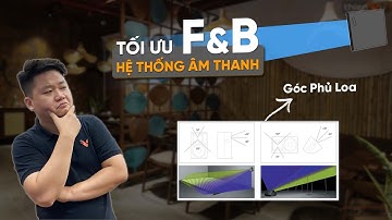 Góc Phủ Âm Của Loa Là Gì? Mẹo TỐI ƯU Hệ Thống Âm Thanh F&B Mà Mọi Người Thường Bỏ Lỡ!!