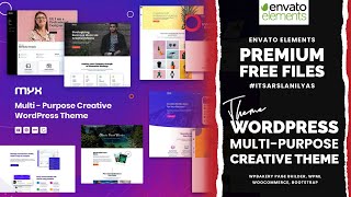 Myx - Multipurpose Theme || WordPress Theme Free | How To Download WordPress Premium Themes for FREE