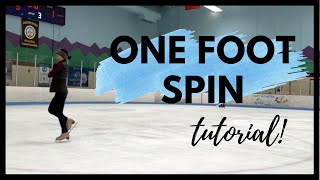 ONE FOOT SPIN – Ice Skating Spins for Beginners