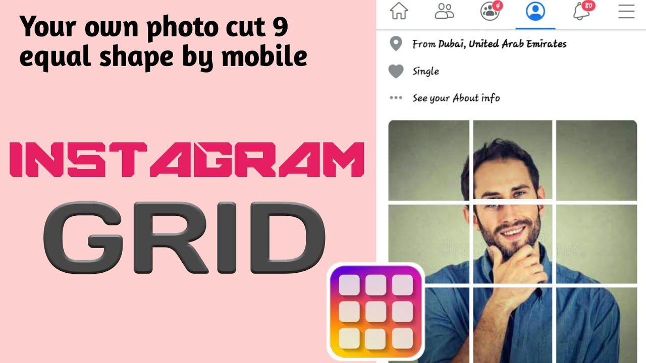 [HOW TO MAKE INSTAGRAM GRID BY MOBILE PHONE] ||R AHMED ||