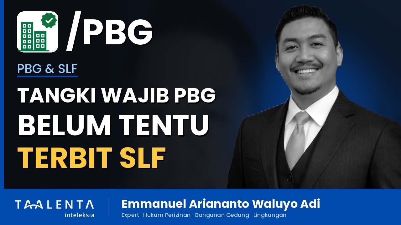 Bangunan Tangki Wajib PBG, Tapi Belum Tentu Terbit SLF