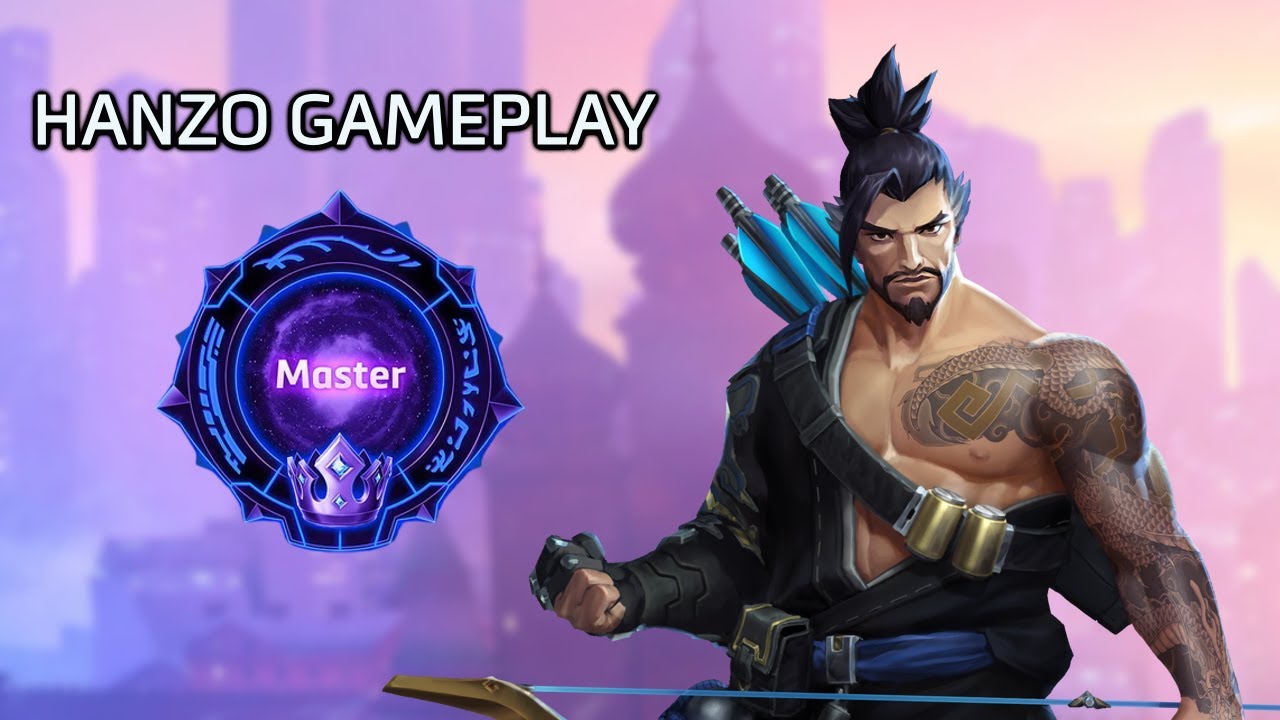 Hanzo gameplay - Master Ranked - Duo avec @Malganyr