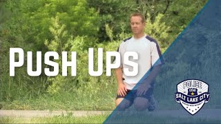 SLCPD Push Ups Demonstration