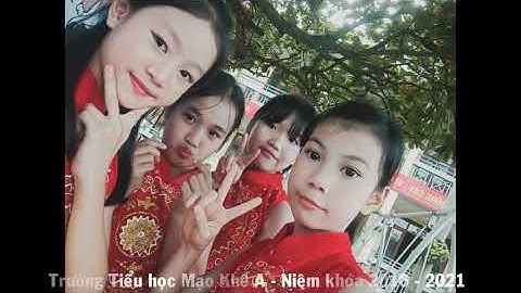 Trường tiểu học Mạo Khê A - Niên khóa 2016 - 2021 - 5B