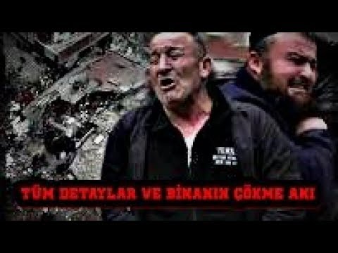 KARTAL'DA BİNA ÇÖKTÜ - BİNANIN ÇÖKME ANI