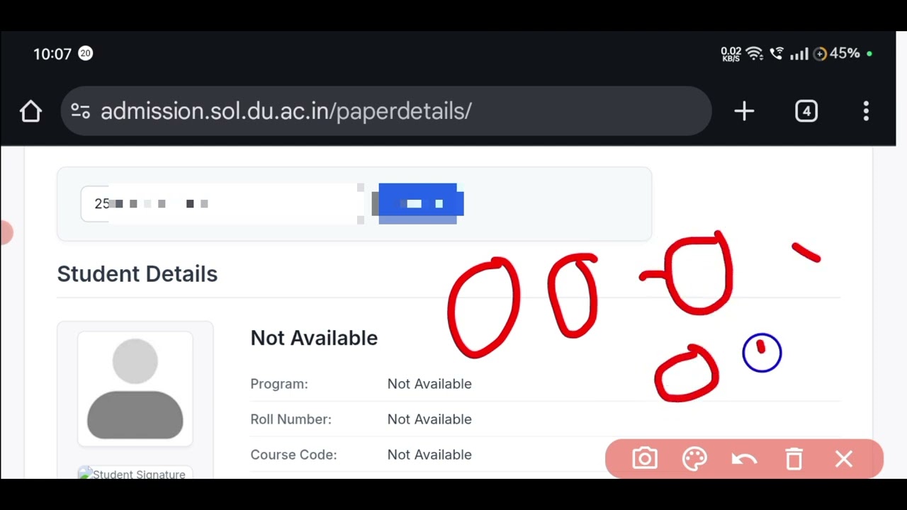 Du sol 1st semester how to download dummy admit card 2025 l complete information 