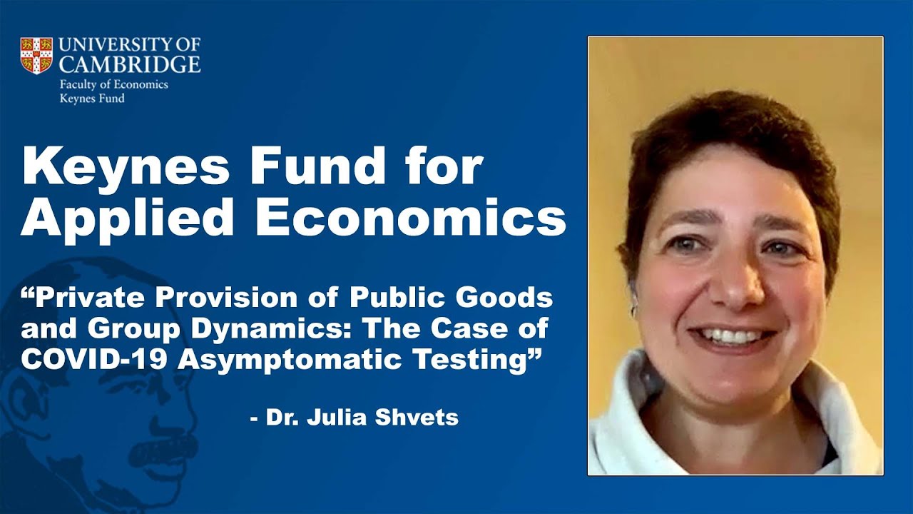 Keynes Fund Research: Private Provision of Public Goods and Group Dynamics - J. Shvets and T. Aidt