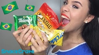 PROBANDO SNACKS DE BRASIL