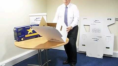 How to fold an archive box