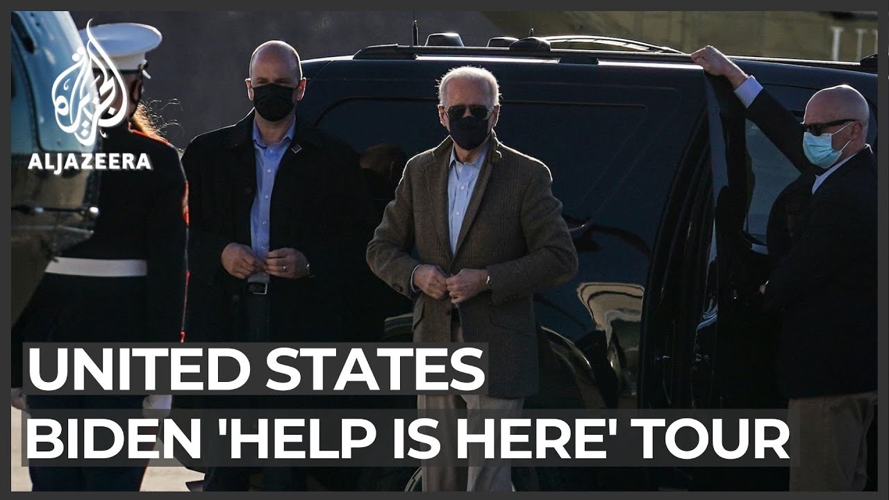 Biden on US tour to promote $1.9 trillion stimulus package