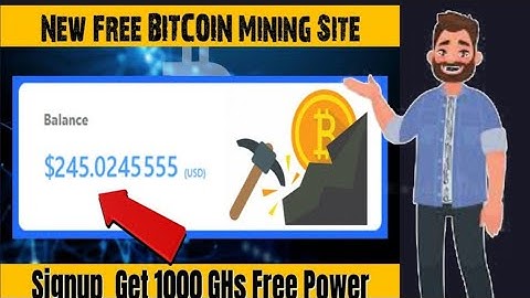 Free Bitcoins Mining Site Without Investment || Bitcoin Cloud Mining || Free $10 Without Investment