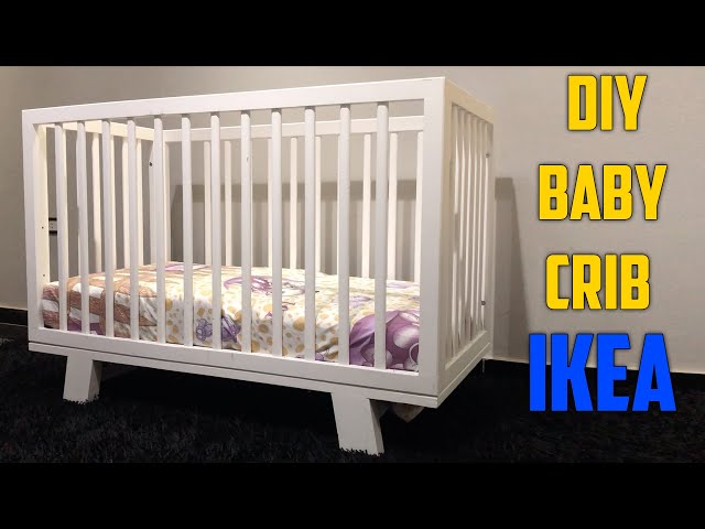 DIY Modern Baby Crib | طريقة عمل سرير أطفال - YouTube
