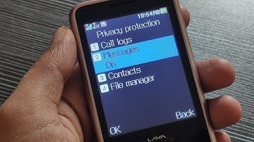 Lava A9 Phone se Password Lock Kaise lagai apne Contacts, Message,Call logs, File manager me