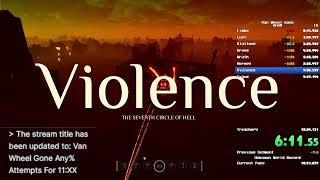 [PB] Van Wheel Gone Any% In 9:44 RTA