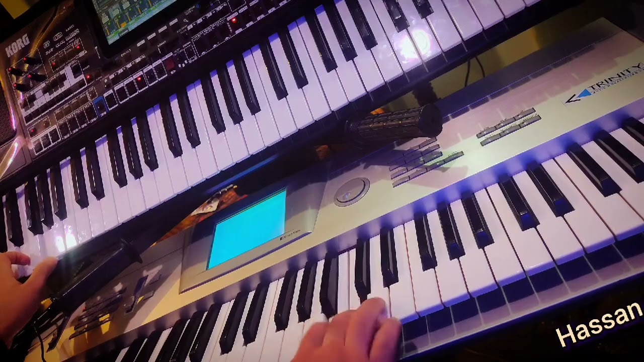 عزف اورغ.....صولوهات شعبية قديمة....لمحبي العزف القديم ❤️🎹🎶