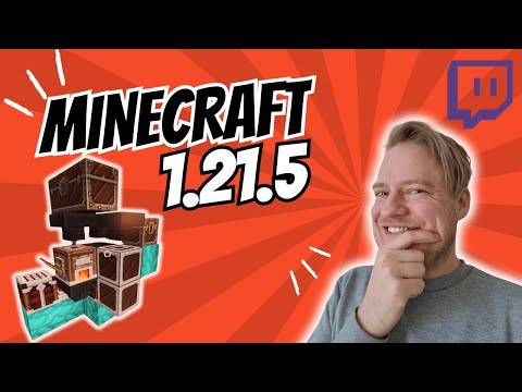 Minecraft 1.21.5 - Hvordan man laver en maskine der giver EVIG furnace FUEL!