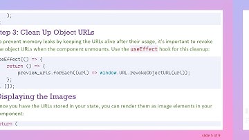 How to Display Multiple Preview Images in ReactJS Using File Input