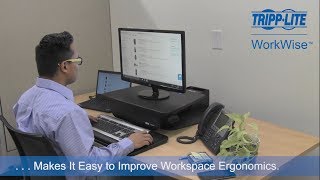 WorkWise™ Adjustable-Height Workstations: Standing Desktop Model
