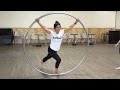 First Time Trying Roue Cyr Wheel | Awesome Academy