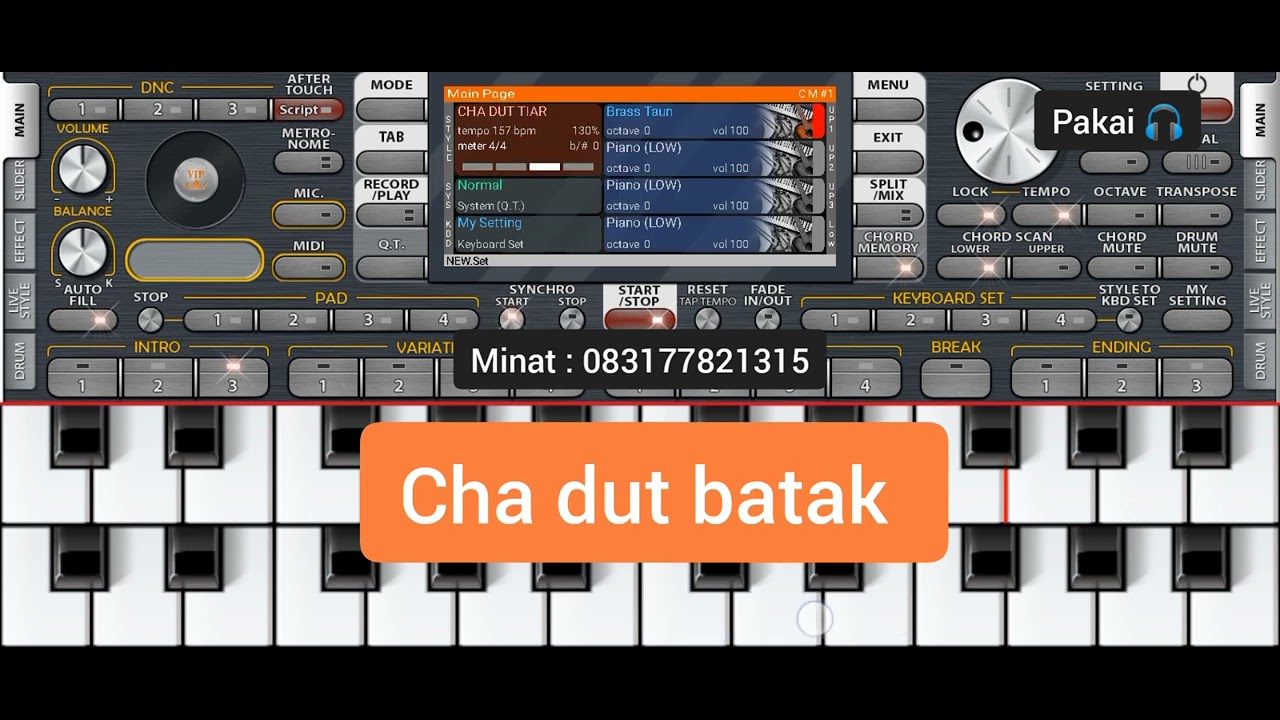 SET ORG 2024 - SET CHA DUT BATAK - ORG 2024.