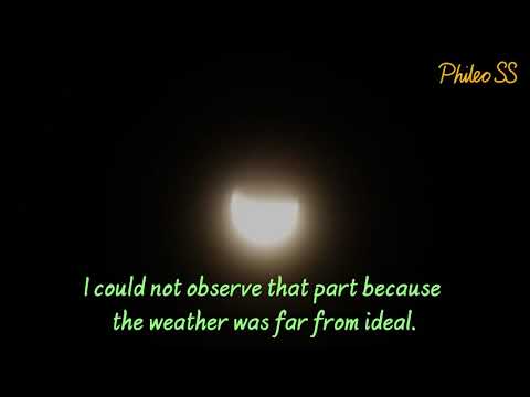 Lunar Eclipse - 19th November 2021